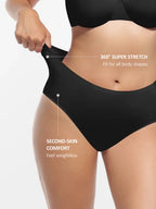 Cloud-Like Mid-Waist Brief Panties