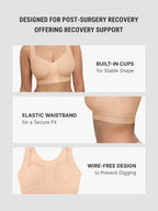 FeelCare Soft Post-Surgery Support Bra