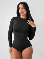 Seamless Ultra-Soft Crew Neck Bodysuit