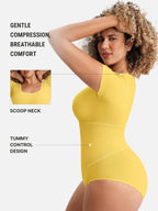 Scoop Neck Buttery Seamless Everyday Bodysuit