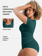 Scoop Neck Buttery Seamless Everyday Bodysuit