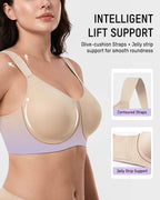 Wireless Full Coverage Minimizing Bra